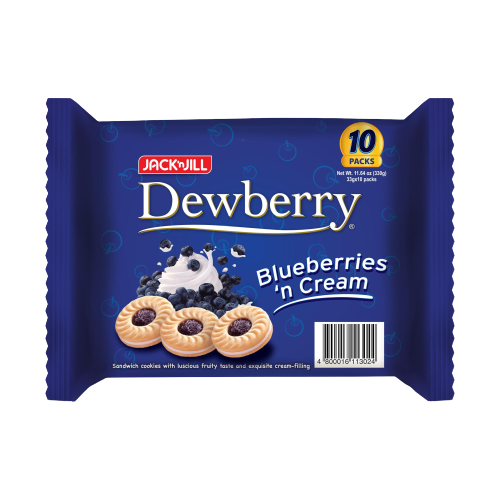 DEWBERRY BLUEBERRY CHEESE CAKE 330G 10'S