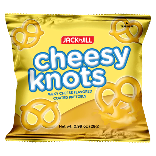 CHEESY KNOTS 28G