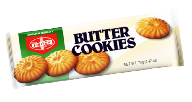 (Case) FIBISCO BUTTER COOKIES 70G