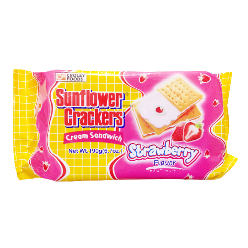 SUNFLOWER STRAWBERRY SANDWICH 190G