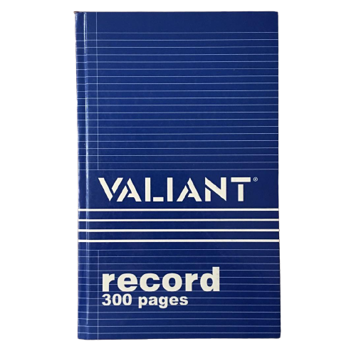 VALIANT RECORD 300 PAGES
