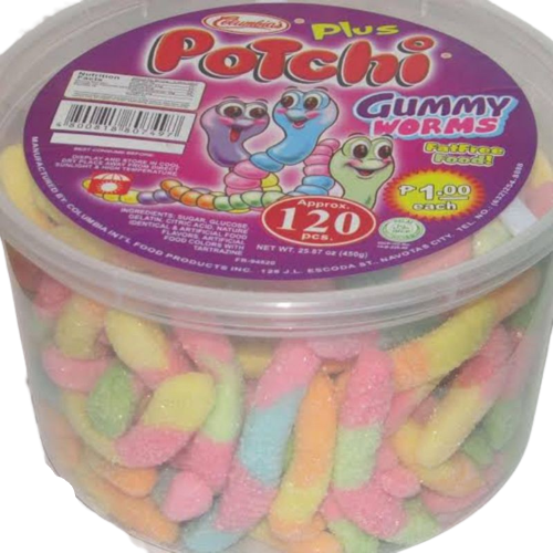 (Case) POTCHI G-WORMS 120'S JAR