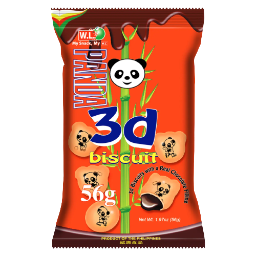 (Case) PANDA 3D CHEESE 56G.