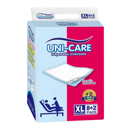 UNI CARE UNDERPADS XLX8+2