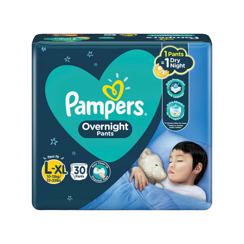 (Case) PAMPERS ON L-XL 30'S