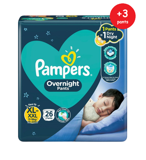 PAMPERS O.N XL-XXL PANTS 26+3