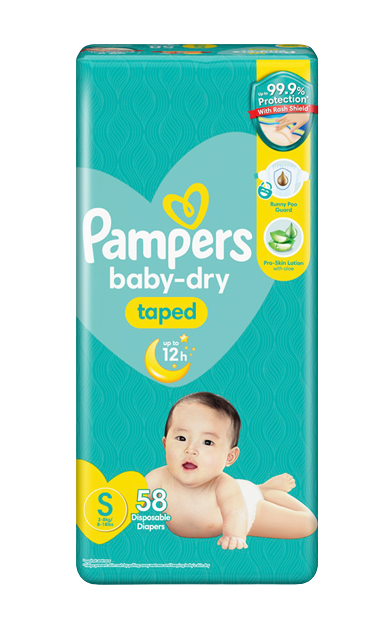 PAMPERS DRY S 58'S