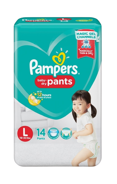 PAMPERS DRY L 14