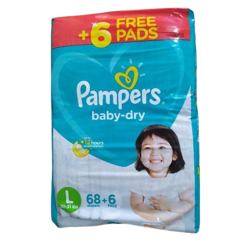 (Case) PAMPERS B.DRY L68+6