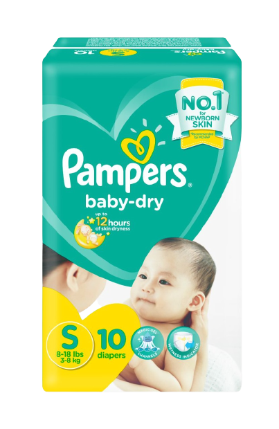 (Case) PAMPERS BD S 10'S