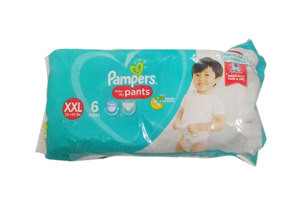 (Case) PAMPERS PANTS XXL 6'S