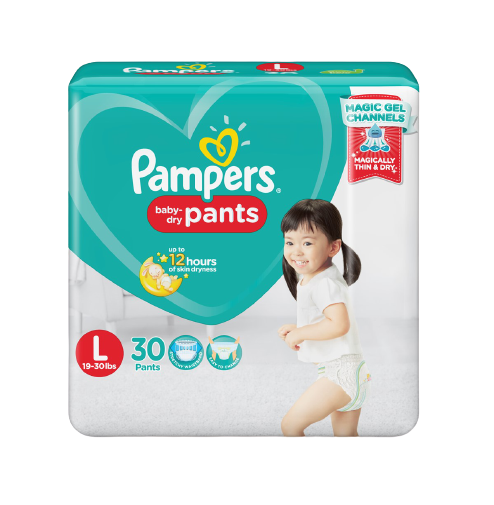 (Case) PAMPERS PANTS L 30'S SULIT