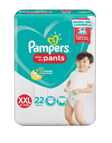 PAMPERS PANTS XXL 22'S