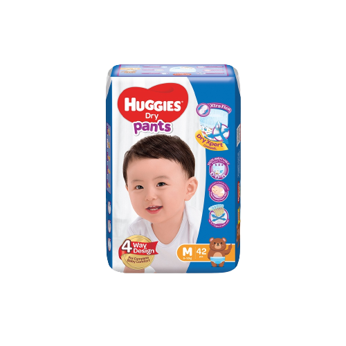 HUGGIES DRY PANTS MX42'S