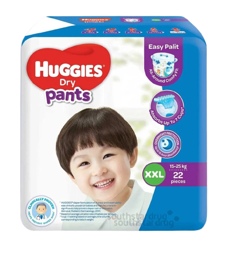 DIAPER HUG DRY XXL ECO 22'S