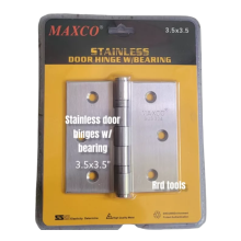 MAXCO DOOR HINGE SS 3X3