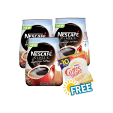 NESCAFE CLASSIC 25G FREE COFFEE MATE 30G