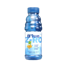 BLUE Z-RO PINEAPPLE YOGURT 330ML