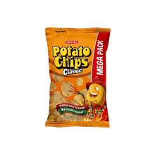 POTATO CHIPS BBQ 130G.