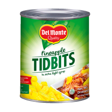 (Case) DEL MONTE PINEAPPLE TIDBITS 822G