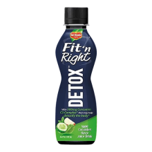 FIT N RIGHT DETOX APPLE CUCUMBER 330ML.