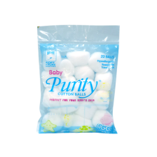 PURITY BBY CTTN BALLS 20B