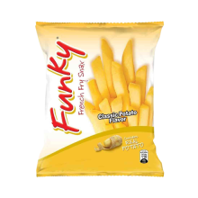 (Case) FUNKY FRIES CHEESE 25G