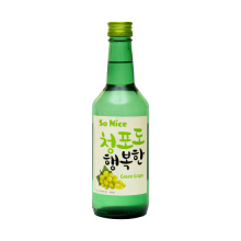 (Case) SO NICE GREEN GRAPE 360ML.