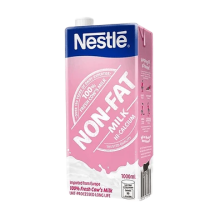 (Case) NESTLE NON FAT MILK 1L