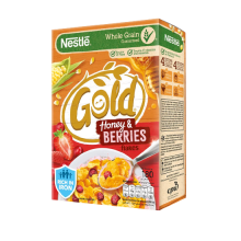 NESTLE GOLD HONEY&BERRIES FLAKES 180G.