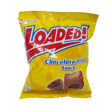 (Case) LOADED CHOCO FILLED SNCK 30G