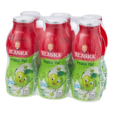 ALASKA FRUITTI YO!APPLE 80ML 6'S