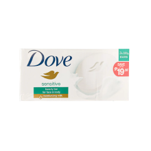 (Case) DOVE SENSETIVE CARE FOR FACE&BODY 3X100G