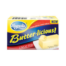 MAG. BUTTERLICIOUS UNSALTED 200G.