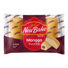 (Case) NEY BAKE MONGGO BREAD ROLL 150G