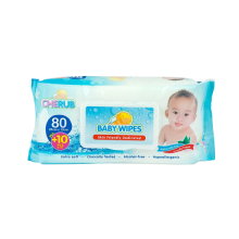 CHERUB BWIPES 80+10PCS