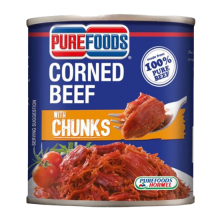 (Case) PUREFOODS CORNED BEEF W/ CHUNKS 210G