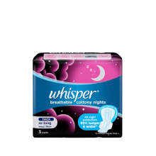 WHISPER OVERNIGHT 3PADS