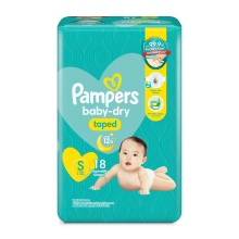 PAMPERS DRY S 18