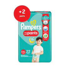 (Case) PAMPERS PANTS XXL 22+2