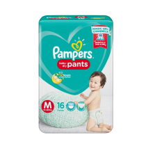 (Case) PAMPERS PANTS M 16