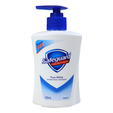 SAFE GUARD WHITE HAND WASH 225ML