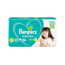 (Case) PAMPERS B-DRY TS JUMBO XXL 50'S