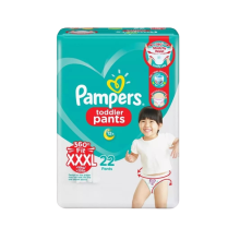 (Case) PAMPERS TODDLER PANTS XXXL 22'S