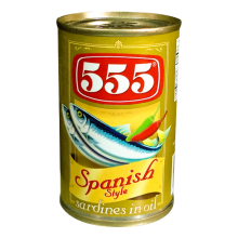 (Case) 555 SARDINES SPANISH 155G