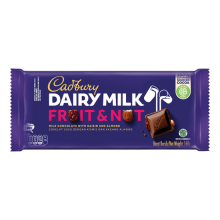 DAIRYMILK FRUIT&NUT 160G.