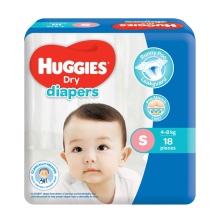 (Case) HUGGIES DRY S18'S