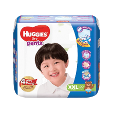 HUGGIES DRY XXL 22'S