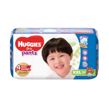 (Case) HUGGIES DRY XXL 34'S